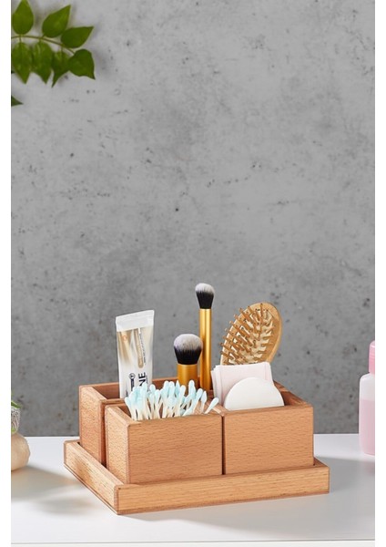 Banyo ve Makyaj Ürünleri Için Şık ve Kullanışlı Düzenleyici Stand