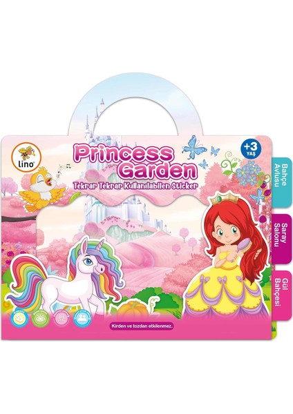 Tekrar Tekrar Kullanılabilen Sticker Princess Garden