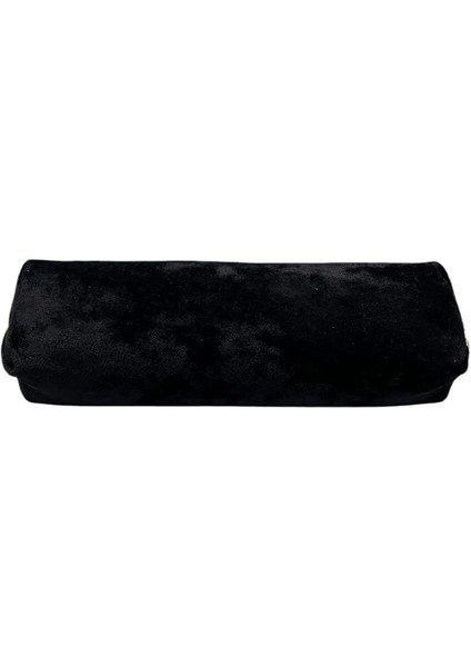 Siyah Süet Kumaş 20 cm Rulo Takı Yastığı, Şık ve Kullanışlı Aksesuar. modelleri