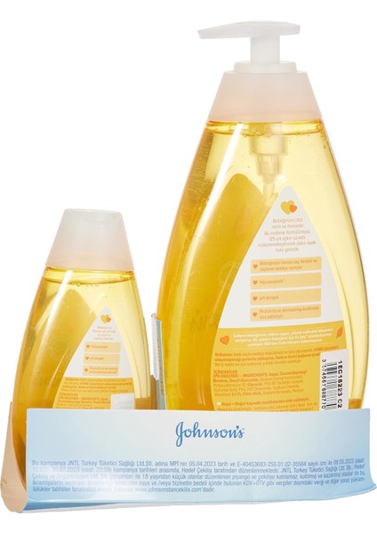 Johnson's Bebek Şampuanı Kral Şakir 750 ml + 200ML