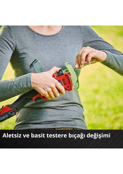 GE-GS 18/150 Li - Solo, Akülü Dal Kesme Makinesi (Akü ve şarj cihazı dahil değildir)