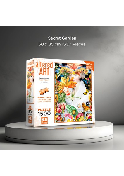 22028 Secret Garden 1500 Parça Puzzle -Ks indirimleri
