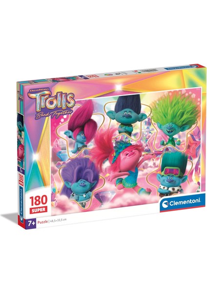 Clementonı 180 El. Super Kolor Trolls 3 [puzzle]