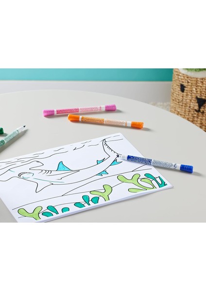 849010 Color Peps Duo 10 Renk Keçeli Kalem