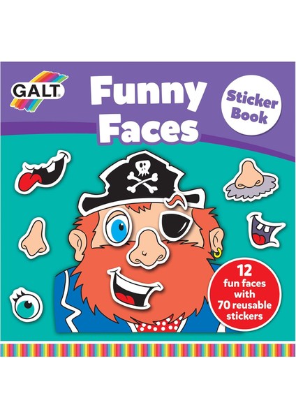 Funny Faces Sticker Book 3 Yaş+ Aktivite Kitabı (A3069A)