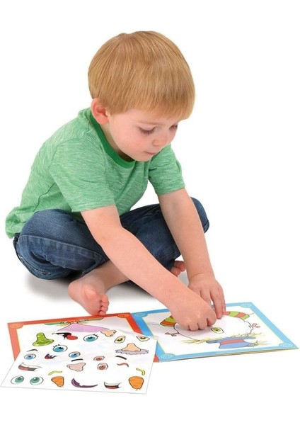 Funny Faces Sticker Book 3 Yaş+ Aktivite Kitabı (A3069A) modelleri