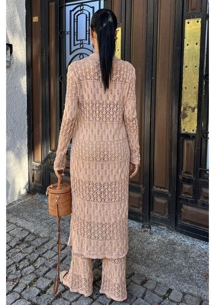 Bridget Ajurlu Uzun Hırka Takım 9881 fırsatları