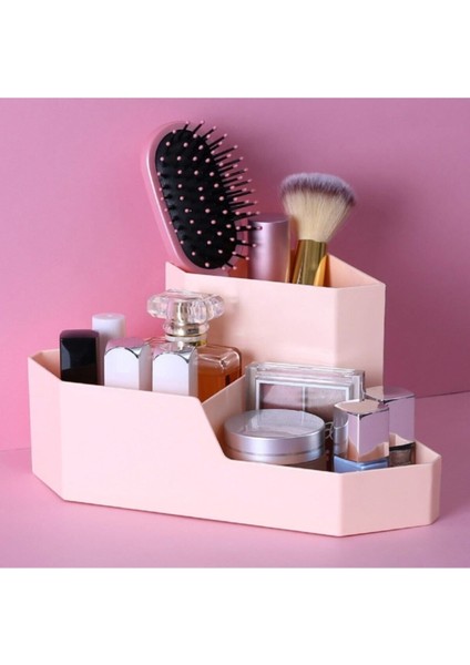 Beyaz Çok Amaçlı Köşe Organizer, Kalem, Fırça, Tarak Düzenleyici modelleri