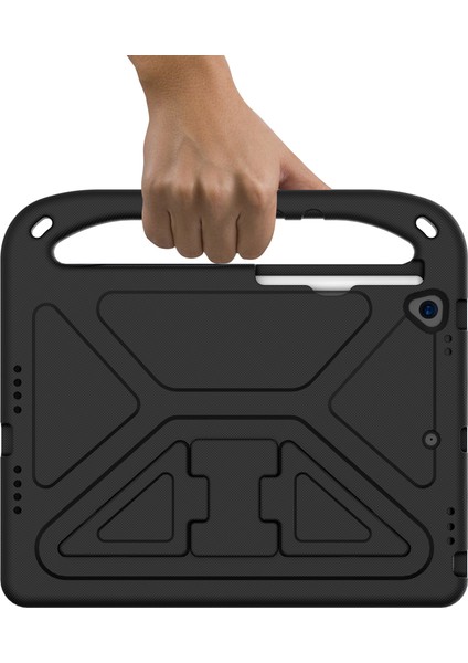 Kickstand Tasarım Sert Eva Tablet Koruyucu Kılıf Kılıfı iPad 10.2 (2020)/(2019)/(2021)-SIYAH Için Saplı (Yurt Dışından) indirimleri