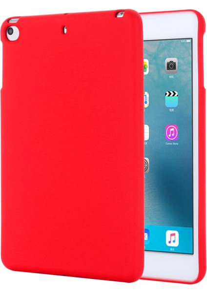 Sıvı Silikon Yumuşak Tablet Kılıfı Koruyucu Kabuk iPad Mini (2019) 7.9 Inç/mini 4-Kırmızı (Yurt Dışından)
