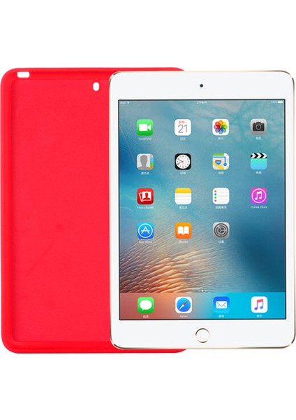 Sıvı Silikon Yumuşak Tablet Kılıfı Koruyucu Kabuk iPad Mini (2019) 7.9 Inç/mini 4-Kırmızı (Yurt Dışından) indirimleri