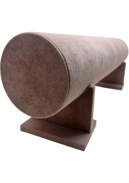 Yüksek Kaliteli Büyük Boy Süet Kumaş Pembe Ayaklı Taç Standı modelleri