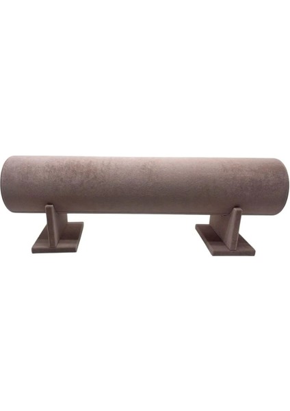 Yüksek Kaliteli Büyük Boy Süet Kumaş Pembe Ayaklı Taç Standı fırsatları