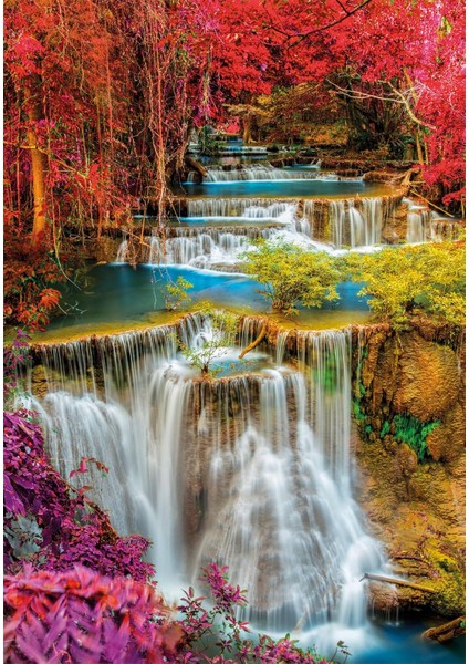 Clementonı 1000 El. Hq Colourful Thai Falls [puzzle]