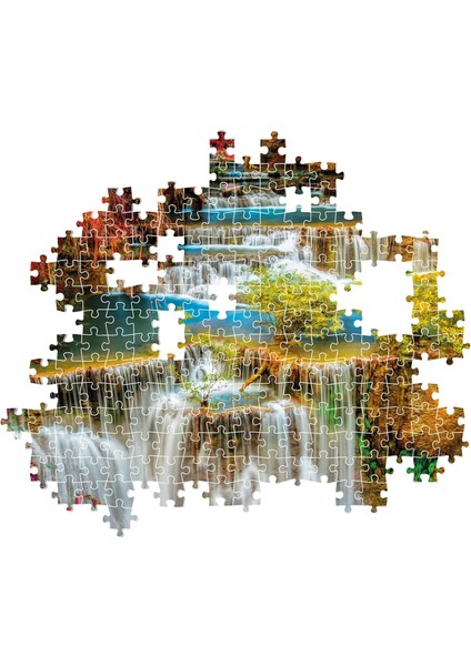 Clementonı 1000 El. Hq Colourful Thai Falls [puzzle]