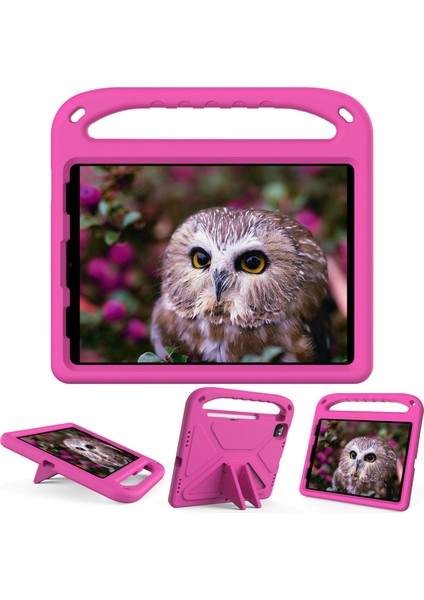 Darbeye Dayanıklı Kickstand Tasarımlı Sert Eva Tablet Kılıfı iPad Pro 11 (2022)/(2021)/(2020)/(2018)/IPAD Air (2020)/AIR (2022)-ROSE Için Saplı (Yurt Dışından) fiyatları