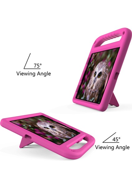 Darbeye Dayanıklı Kickstand Tasarımlı Sert Eva Tablet Kılıfı iPad Pro 11 (2022)/(2021)/(2020)/(2018)/IPAD Air (2020)/AIR (2022)-ROSE Için Saplı (Yurt Dışından) fırsatları