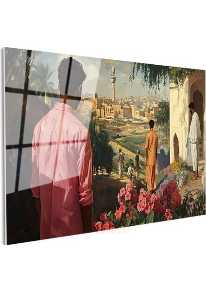 Jean-Léon Gérôme - Doğu Manzarası Cam Tablo modelleri