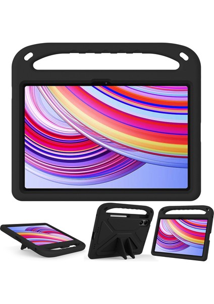 Xiaomi Redmi Pad Pro/redmi Pad Pro 5g/poco Pad Eva Kılıf El Tutacağı Destek Standı Tablet Kılıfı -Siyah (Yurt Dışından) fiyatları