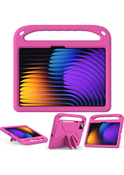 Xiaomi Pad 7 Pro/pad 7 Kılıf El Tutacağı Destek Standı Tablet Eva Kılıfı-Gül (Yurt Dışından) fiyatları