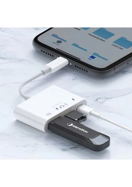 Lightning To USB - Type-C - Lightning Çevirici Adaptör fırsatları