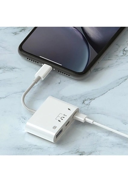 Lightning To USB - Type-C - Lightning Çevirici Adaptör indirimleri