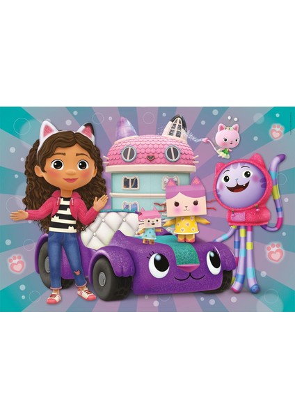 24802 Gabby's Dollhouse Puzzle Çok Renkli fırsatları