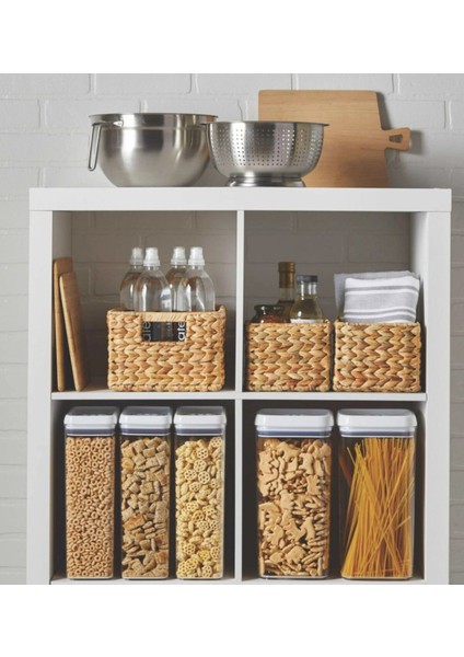 Şık Hasır Saklama Sepetleri 3'lü Set, Dekoratif ve Pratik Depolama Çözümü fiyatları