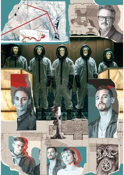 1000 Parça La Casa De Papel Puzzle Berlin 1 (Compact Box) fiyatları