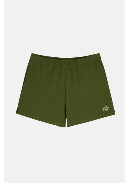 Caretta Kadın Premium Şort - Haki