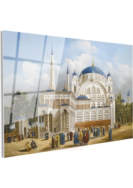 Ihtişamlı Cami - Osmanlı Mimarisi Cam Tablo modelleri