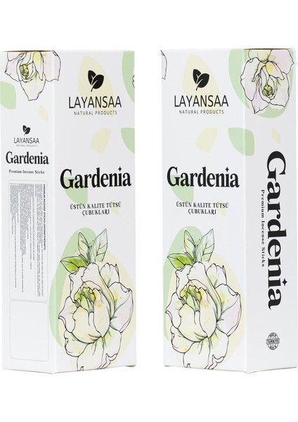 Elite Gardenia Çubuk Tütsü - 20 Adet 1 Adet