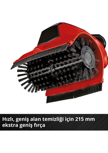 Akülü Yüzey Temizleyici PICOBELLA 18/215 Power X-Change (18 V, çok fonksiyonlu, entegre bahçe hortumu bağlantısı, orta sertlikte fırça dahildir, akü dahil değildir) - 3424200