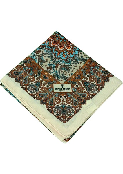 Prime Pamuk Etnik Desenli Eşarp 90X90 cm fiyatları
