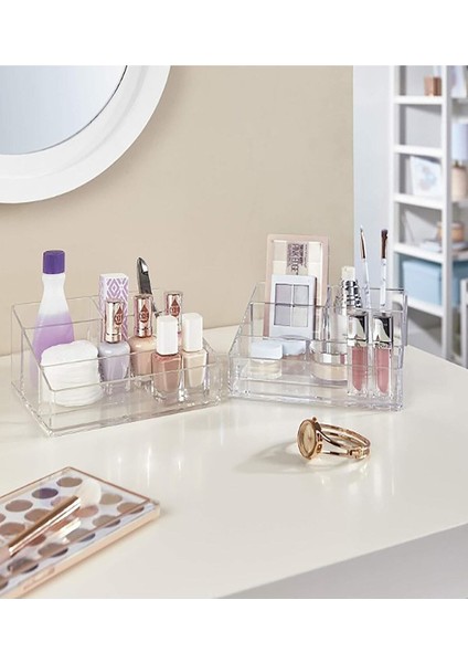 Şeffaf Pleksi Geniş Bölmeli Çok Amaçlı Düzenleyici fırsatları