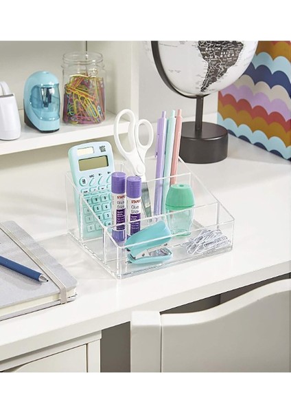 Şeffaf Pleksi Geniş Bölmeli Çok Amaçlı Düzenleyici