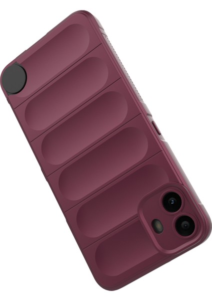 For Nothing Cmf Telefon 1 Kılıf Düşmeye Karşı Dayanıklı Darbeye Dayanıklı Yumuşak Tpu Telefon Kılıfı-Şarap Kırmızısı (Yurt Dışından)