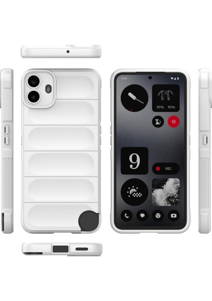 For Nothing Cmf Telefon 1 Kılıf Düşmeye Karşı Dayanıklı Darbeye Dayanıklı Yumuşak Tpu Telefon Kılıfı-Beyaz (Yurt Dışından) fırsatları