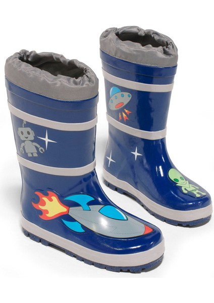 Uzay Kahramanı Çocuk Yağmur Çizmesi