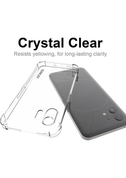 Enkay Hat Prınce For Nothing Phone(2)Güçlendirilmiş Köşe Tpu Kılıf Kaymaz Şerit Kenar Şeffaf Kapak (Yurt Dışından) indirimleri