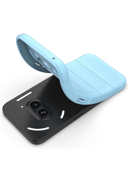 Hiçbir Şey Için Telefon (2A)TELEFON Kılıfı Tpu Sağlam Tasarım Düşme Koruması Telefon Kabuğu-Bebek Mavisi (Yurt Dışından) fiyatları