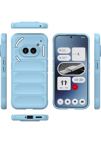 Hiçbir Şey Için Telefon (2A)TELEFON Kılıfı Tpu Sağlam Tasarım Düşme Koruması Telefon Kabuğu-Bebek Mavisi (Yurt Dışından) indirimleri