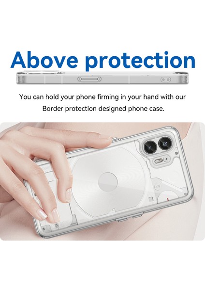 Hiçbir Şey Için Telefon(2)Telefon Kılıfı Galvanik Düğmeler Telefon Kılıfı(Büyük Arka Lens Deliği) (Yurt Dışından) fırsatları