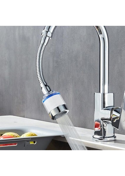 Sunup SN-27145 Oynar Başlıklı Kireç Önleyici 5 Filtreli Su Tasarruflu Musluk Başlığı