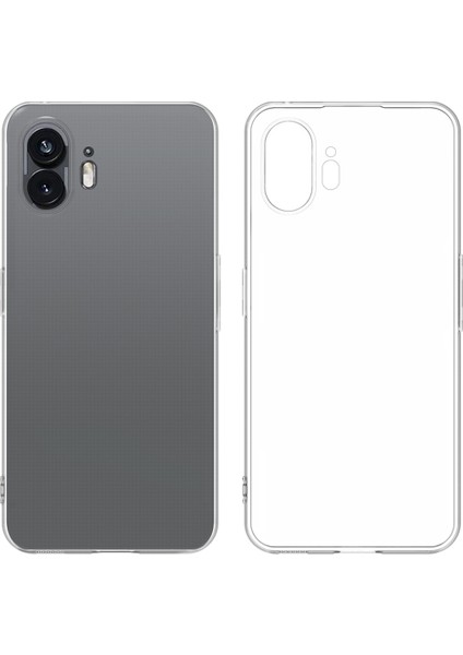 Nothing Phone Için Şeffaf Telefon Kılıfı (2), Tpu Telefon Kabuğu Ultra Ince Kesin Kesikler Arka Kapak (Yurt Dışından)