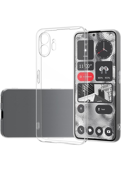 Nothing Phone Için Şeffaf Telefon Kılıfı (2), Tpu Telefon Kabuğu Ultra Ince Kesin Kesikler Arka Kapak (Yurt Dışından) fiyatları