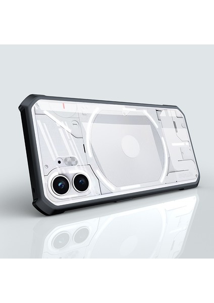 Xundd For Nothing Telefon(2)5g Akrilik+Tpu Telefon Kılıfı Darbeye Dayanıklı Telefon Arka Kapağı-Siyah (Yurt Dışından) fiyatları