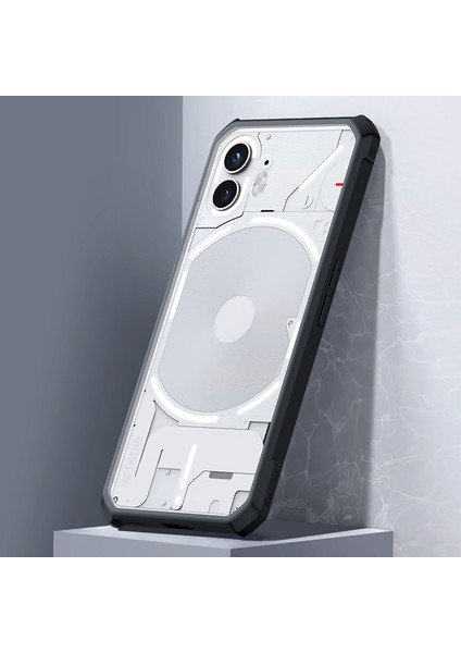 Xundd For Nothing Telefon(2)5g Akrilik+Tpu Telefon Kılıfı Darbeye Dayanıklı Telefon Arka Kapağı-Siyah (Yurt Dışından) modelleri