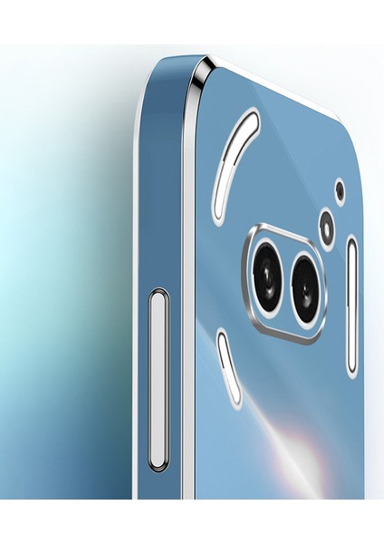 Xınlı For Nothing PHONE(2A)TPU Kılıf Galvanik Kenar Koruyucu Telefon Kılıfı-Beyaz (Yurt Dışından) fırsatları