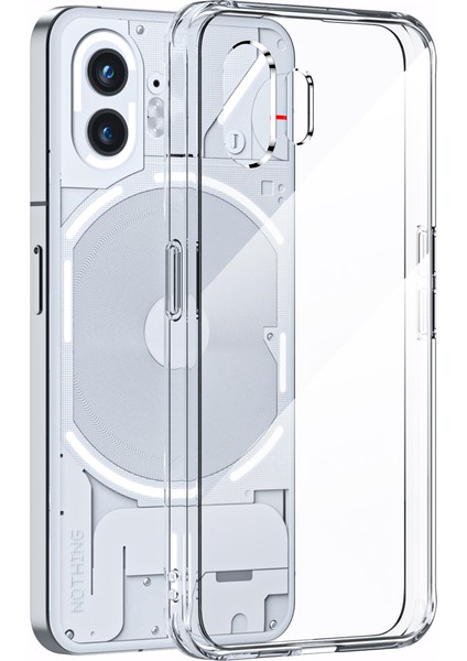 Hiçbir Şey Için Telefon(2)Hd Şeffaf Tpu+Akrilik Cep Telefonu Kılıfı Çizilmez Cep Telefonu Kabuk Kapağı (Yurt Dışından)